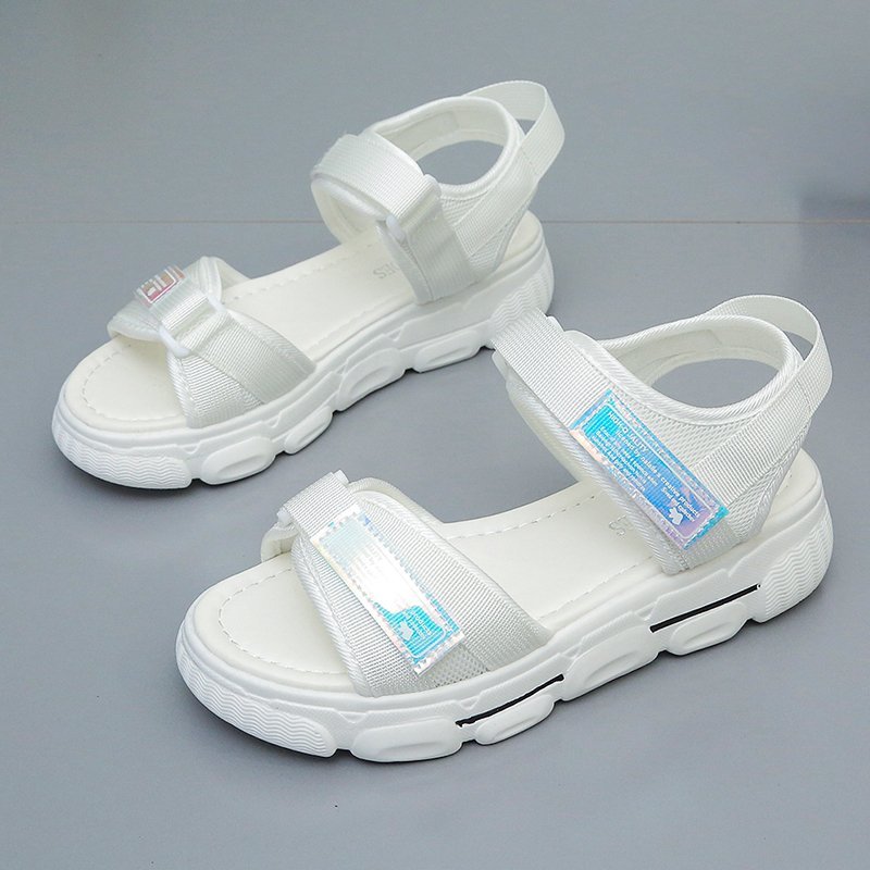 Sandals Women Summer Platform Shoes New Women's Fashion Ladies Shoes and Sandals Sandalias De Mujer white Leisure Sandles - Image 3