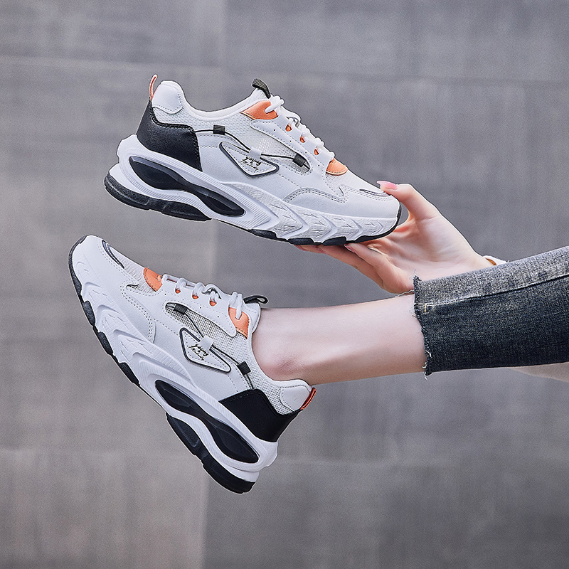 Women's Chunky Sneakers Thick Bottom Platform Vulcanize Shoes Fashion Breathable Casual Shoes for Woman Female New - Image 6