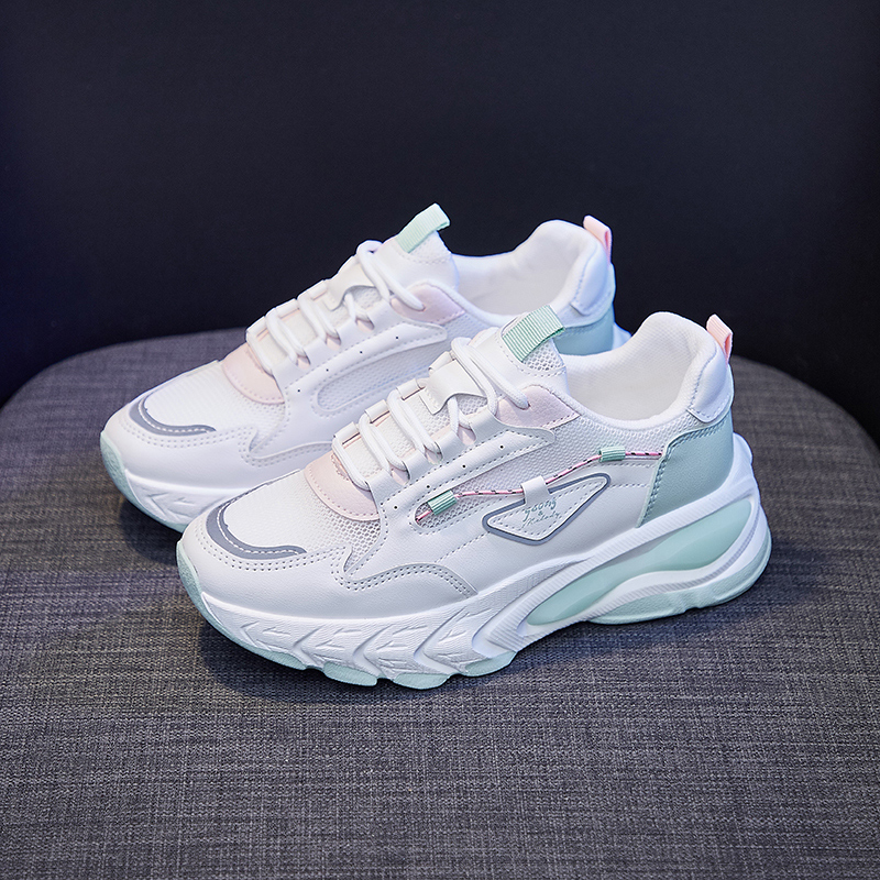 Women's Chunky Sneakers Thick Bottom Platform Vulcanize Shoes Fashion Breathable Casual Shoes for Woman Female New - Image 7