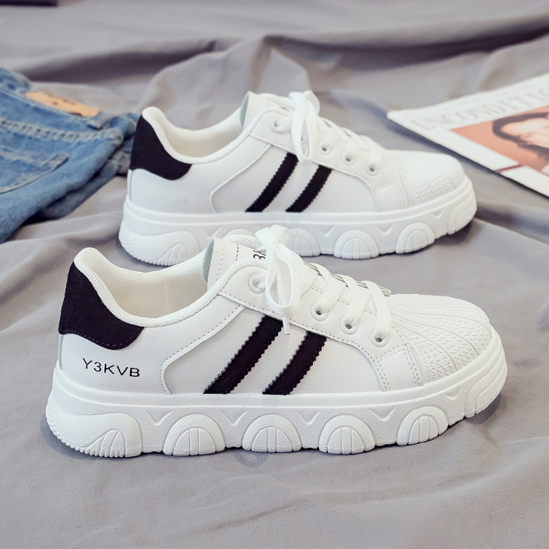 Women's White Chunky Sneakers Women Shoes Platform Casual Sport Shoes New Spring Vulcanized Tennis Female3.5cm basket femme - Image 7