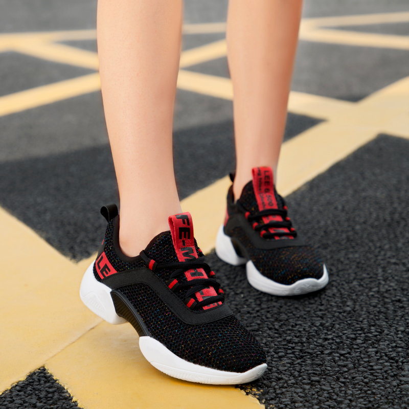 Comfortable inner ladies casual shoes 360 degree breathable wicking sports shoes women's vulcanized shoes beautiful and generous - Image 5