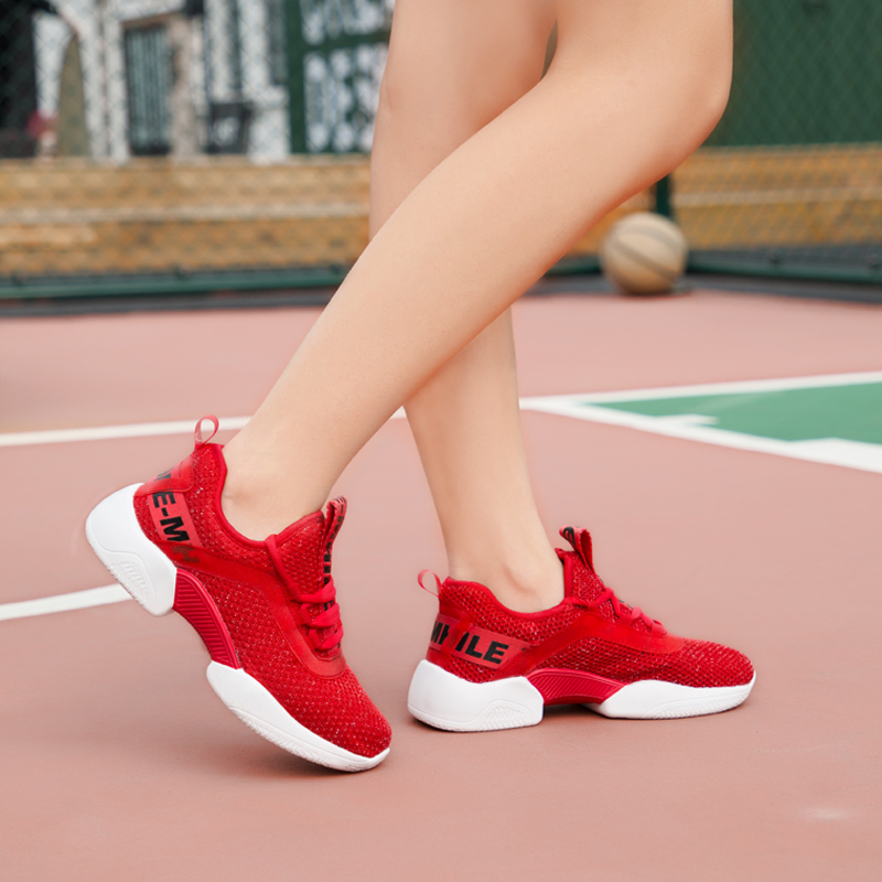 Comfortable inner ladies casual shoes 360 degree breathable wicking sports shoes women's vulcanized shoes beautiful and generous - Image 6