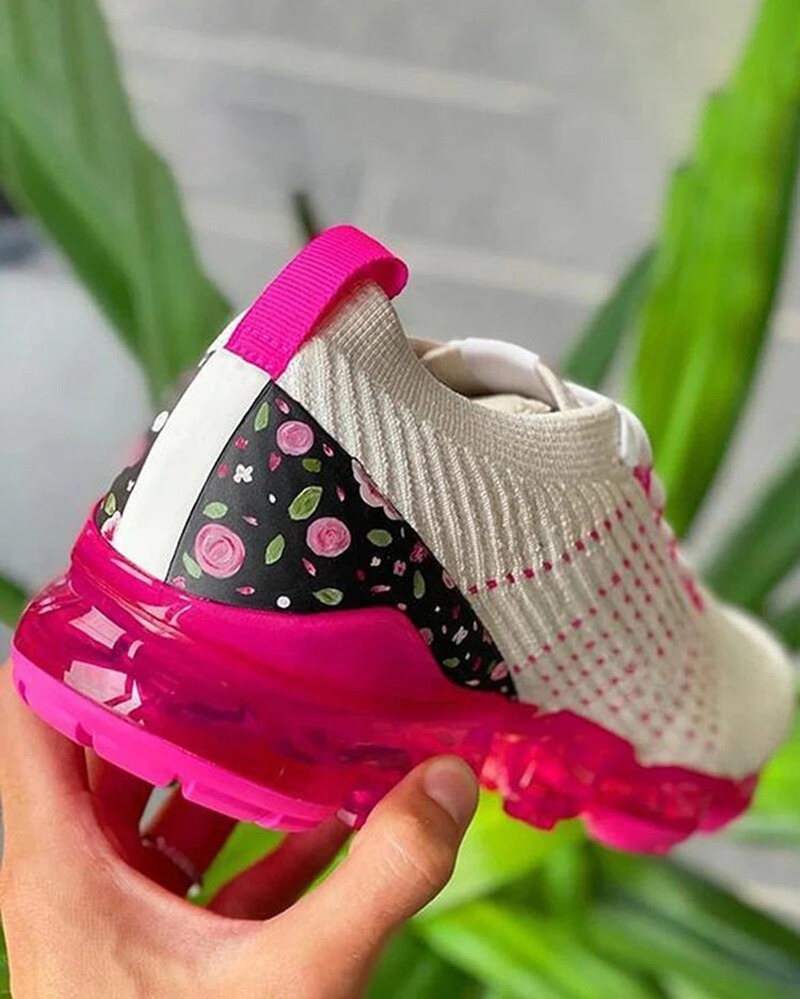 Sneakers Women Air Cushion Mesh Breathable Woman Vulcanized Women's Casual Shoes Women's Lace Up Flat Footwear Big Size - Image 5