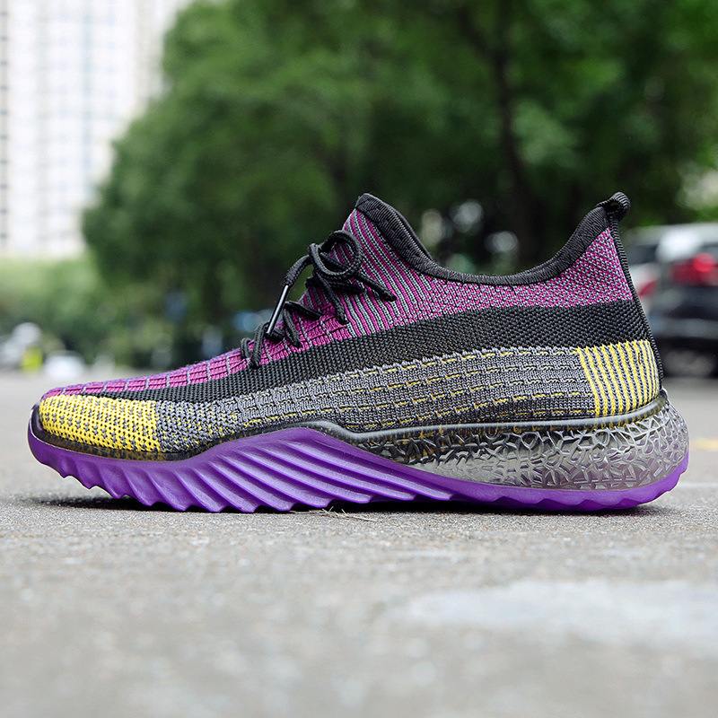 Spring New Women's Shoes, Wild Sports Shoes, Women's Elastic Fabric + Solid Mesh Women's Shoes, Women's Casual Sports Shoes - Image 7