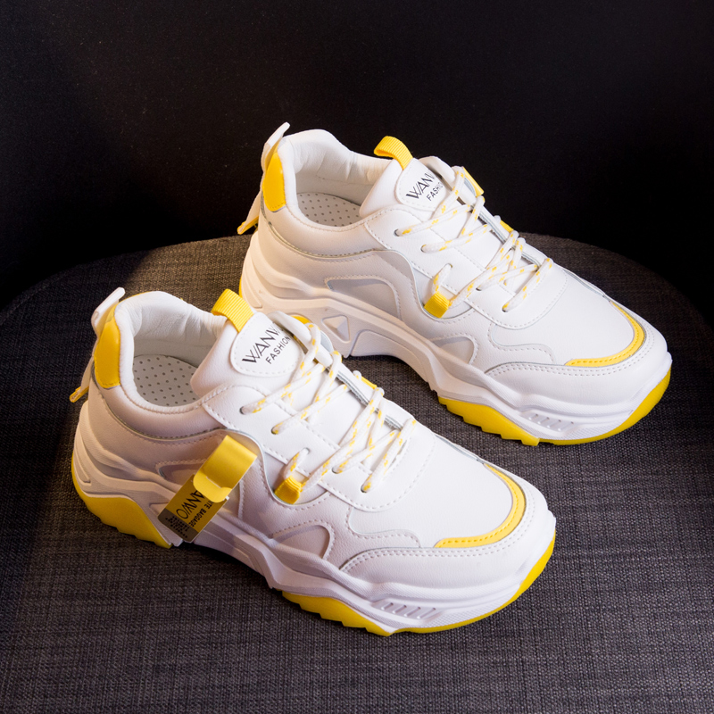 Designer Shoes Woman Wedges Platform Sneakers Lace-Up Breathable Tenis Feminino Casual Chunky Sneakers Ladies Zapatos Mujer - Image 3