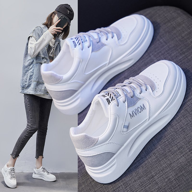 Fashion Mesh Casual Shoes Flats Women Lace Up Dames Sneakers Platform Round Toe Zapatillas Casual Mujer For Summer Spring