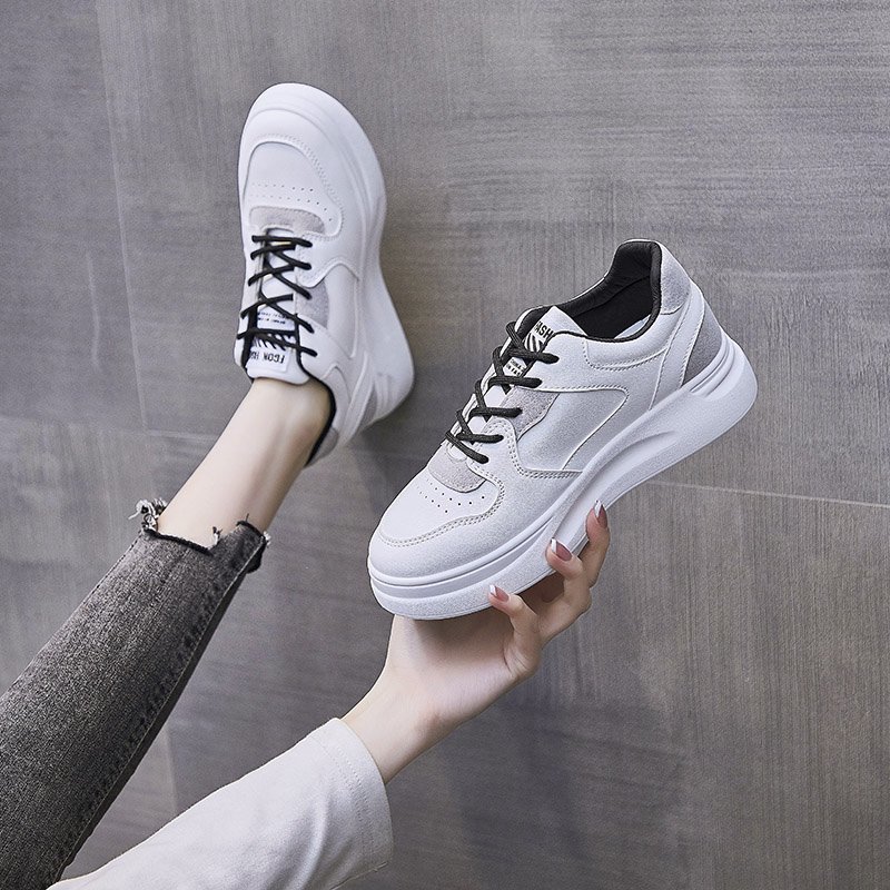 Fashion Mesh Casual Shoes Flats Women Lace Up Dames Sneakers Platform Round Toe Zapatillas Casual Mujer For Summer Spring - Image 5