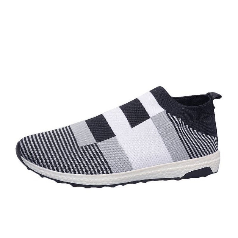 Women's Casual Vulcanized Shoes Woman Mesh Sneakers Women Knitted Flat Ladies Slip On Female Footwear Size 43 Feminino Zapatos - Image 7