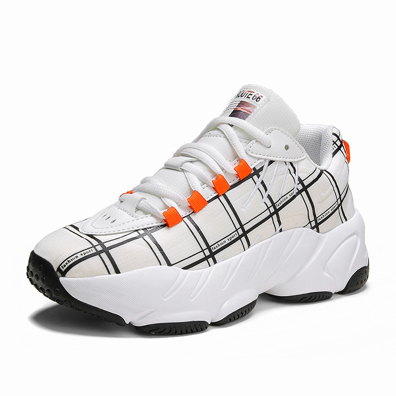 Women Vulcanized Shoes Fashion Summer Couples Breathable Chunky Sneakers Women's Sneakers Plus Size 44 Platform Shoes Women - Image 7