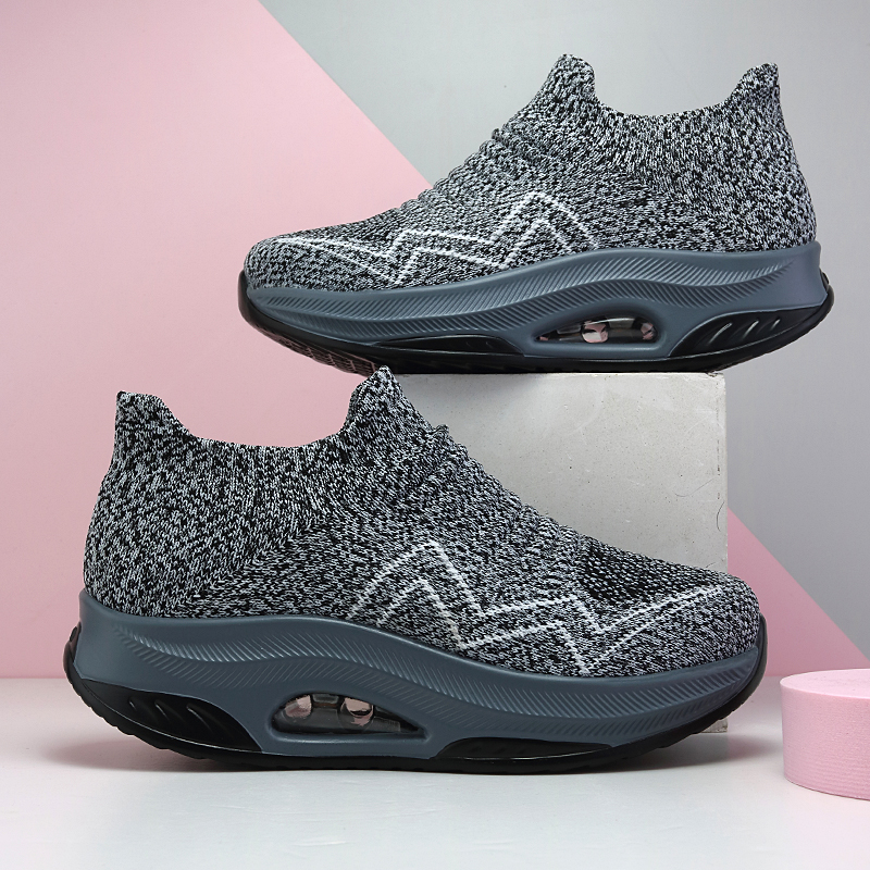 Comfortable Women Casual Shoes Fashion Breathable Running Walking Swing Shoes Slip On Ladies Sneakers Tenis Feminino - Image 5