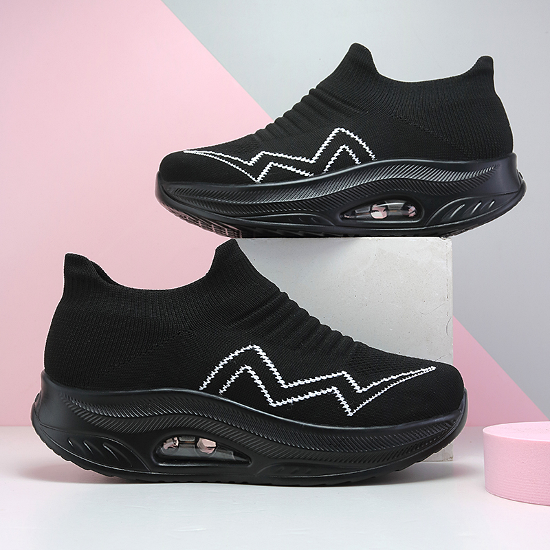 Comfortable Women Casual Shoes Fashion Breathable Running Walking Swing Shoes Slip On Ladies Sneakers Tenis Feminino - Image 6