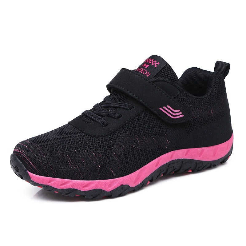 Ladies Sneakers Light Breathable Flat Wear Resisted Anti-Slippery Basket Vulcanized Shoes Women Comfort Casual Shoes Velcro Shoe - Image 3