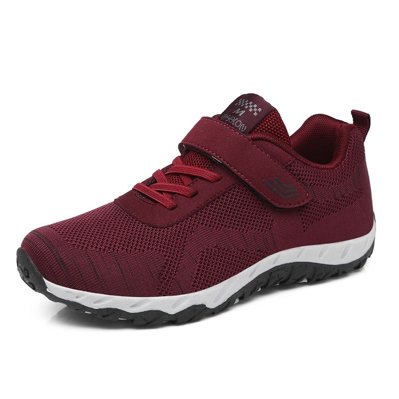 Ladies Sneakers Light Breathable Flat Wear Resisted Anti-Slippery Basket Vulcanized Shoes Women Comfort Casual Shoes Velcro Shoe - Image 5