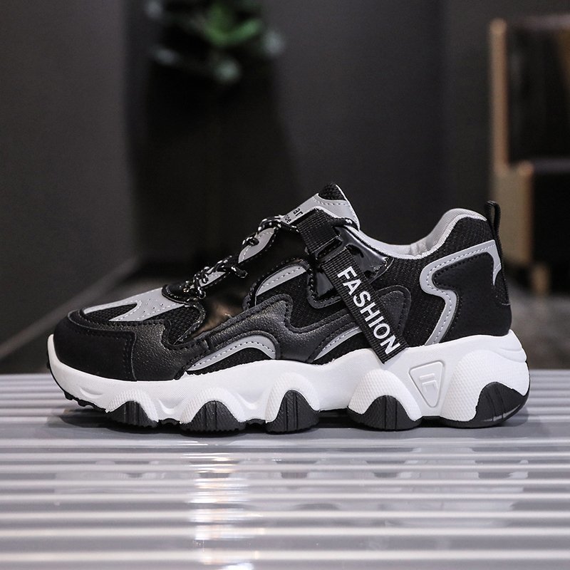 Top Fashion Sneakers Woman black Chunky Casual Shoes Platform Designers Female Mesh Women Vulcanized Shoes Trainers - Image 3