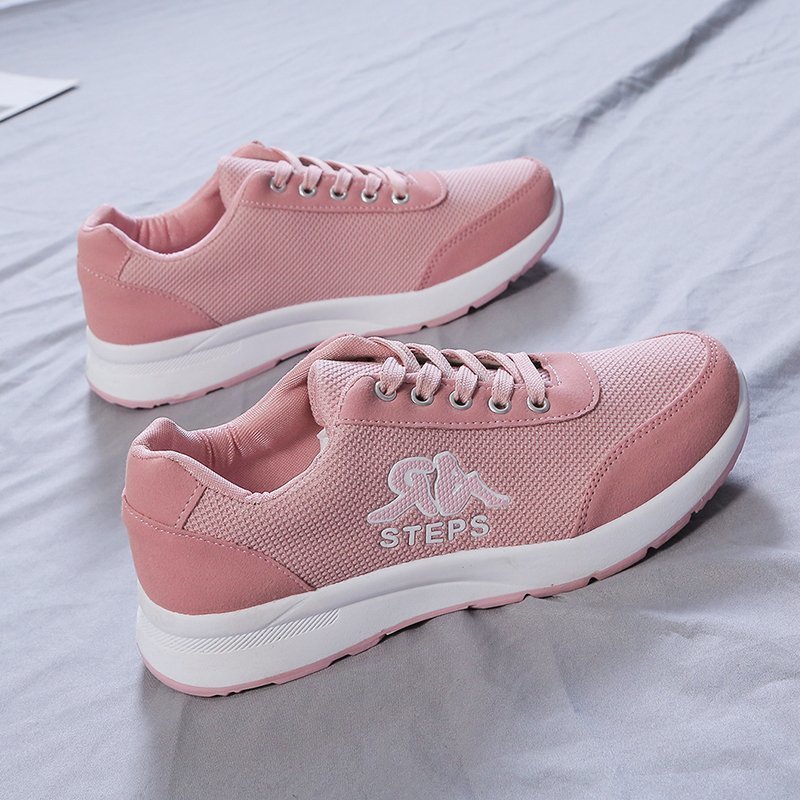 Fashion Women Lightweight Sneakers Shoes Outdoor Sports Shoes Breathable Mesh Comfort Shoes Air Cushion Lace Up Zapatos Mujer - Image 7